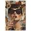 Iconic Lady Butterfly Collage II Canvas Glam Art Prints by Art Remedy-118748293-118748294-118748297