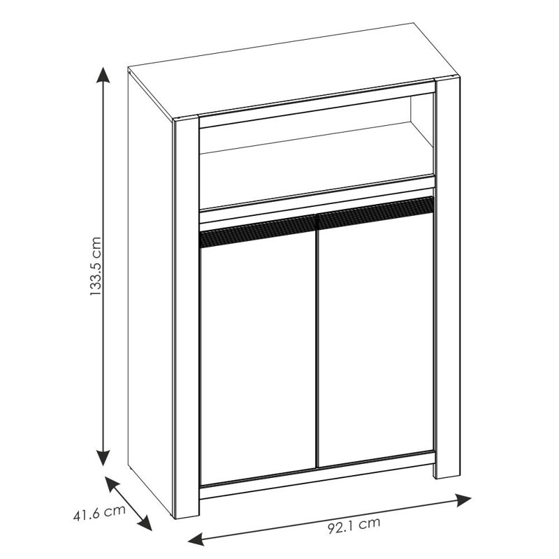 Belmont 92.1cm Sideboard