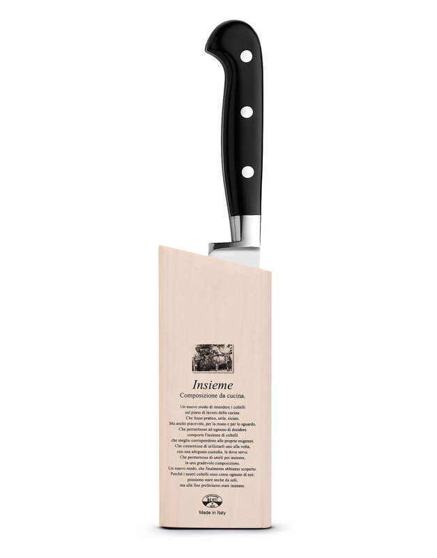 Intero Utility Knife With Insieme Magnetic Block, Black