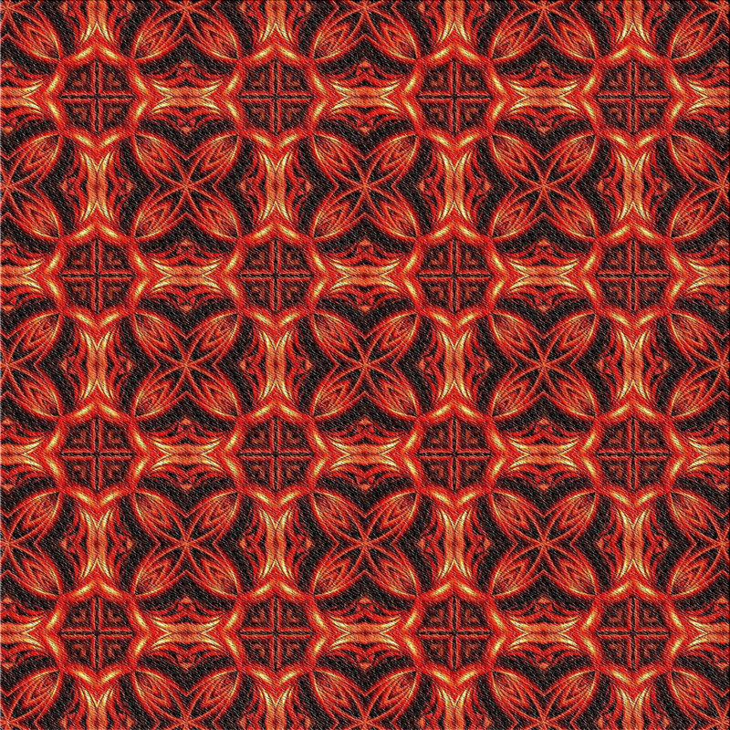 Geometric Indoor Rug, Square 4'