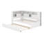 Lit de jour simple avec tablettes, USB et lit gigogne-614127058