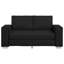 Canapé noir en similicuir vidaXL 62,99 po-8320024