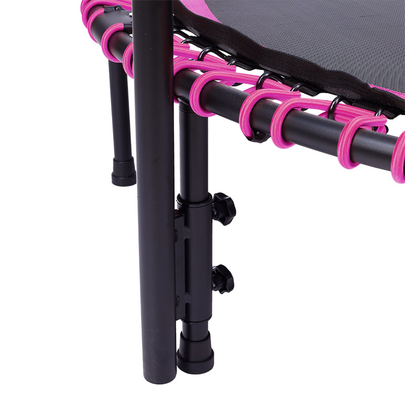 Freeport Park ft Round Backyard Trampoline, Black/Pink