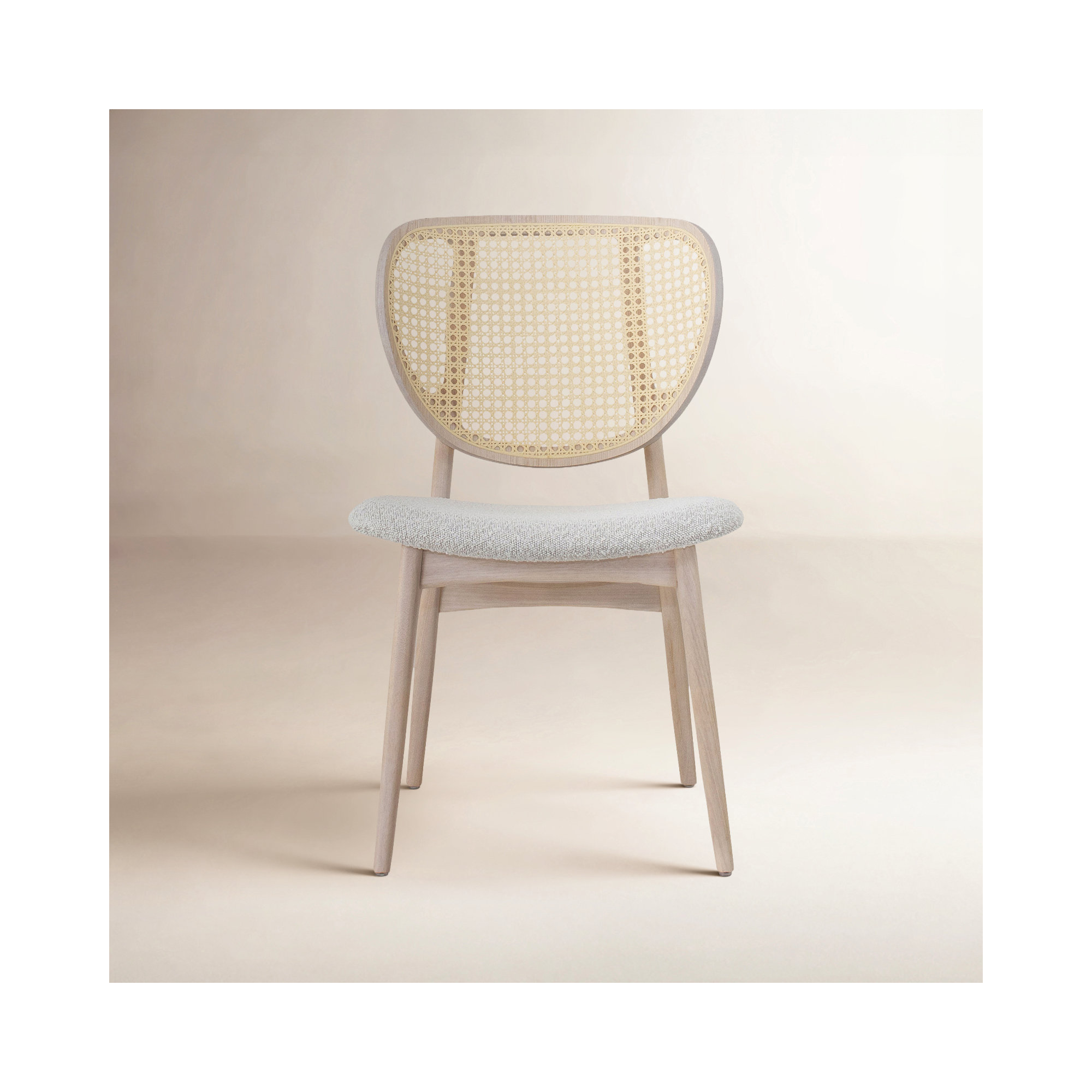 Missy Side Chair, Crafted Glaze Performance Boucle/Nevoa
