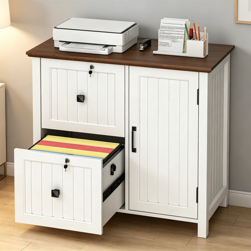 80cm Wide 2 -Drawer File Cabinet