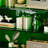 Green Stacked Cube Four-Tier Open Display Table