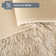 Plush Shaggy Area Rug in Beige – Soft & Modern