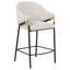 Chaise rembourrée en tissu Farlow beige-1271752431