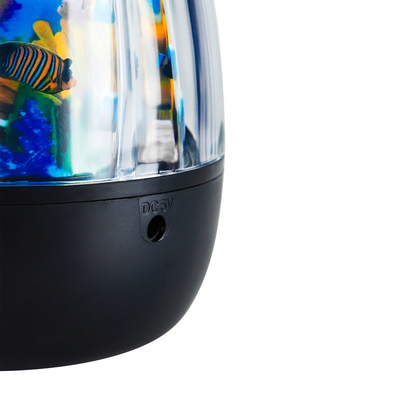 Stereoscopic Rotating Ocean LED Lamp With Galaxy Light Projector -Ideal Night Light For Children Bedroom
