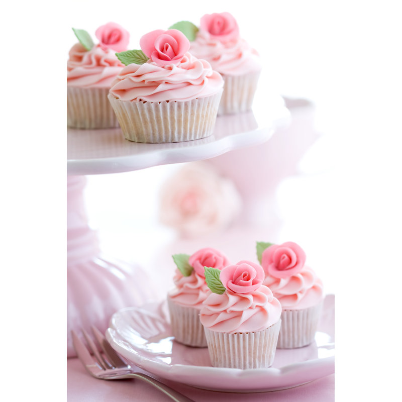 Cupcakes 1 Piece Wrapped Canvas Wall Art, 30cm H x 20cm W x 3.8cm D