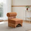 Chaise avec accoudoirs en bois massif Warm Natural-752167845