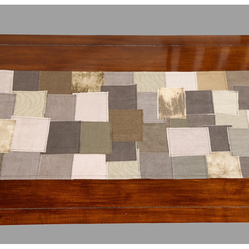 Patchwork Table Runner,  90" W x 16" L