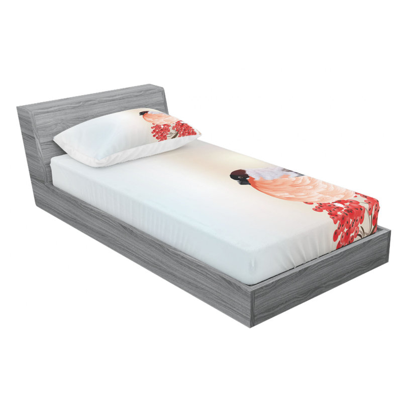 Microfiber Sheet Set, Twin Sheet Set with Fitted Sheet