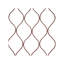 Outdoor Honeycomb Trellis Bronze H100cm W78cm-1631964841