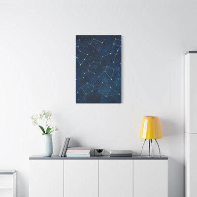 Aaroon Single Picture Frame Print on Canvas