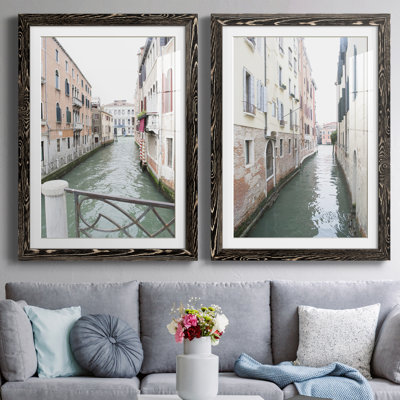 «Venice Canal I», ensemble de 2 reproductions de photos