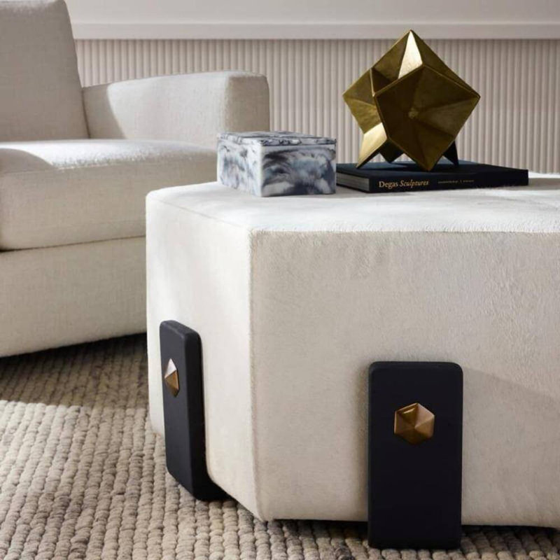 Ivonne Hexagon Ottoman