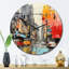 Horloge murale Urban Collage II-93394029
