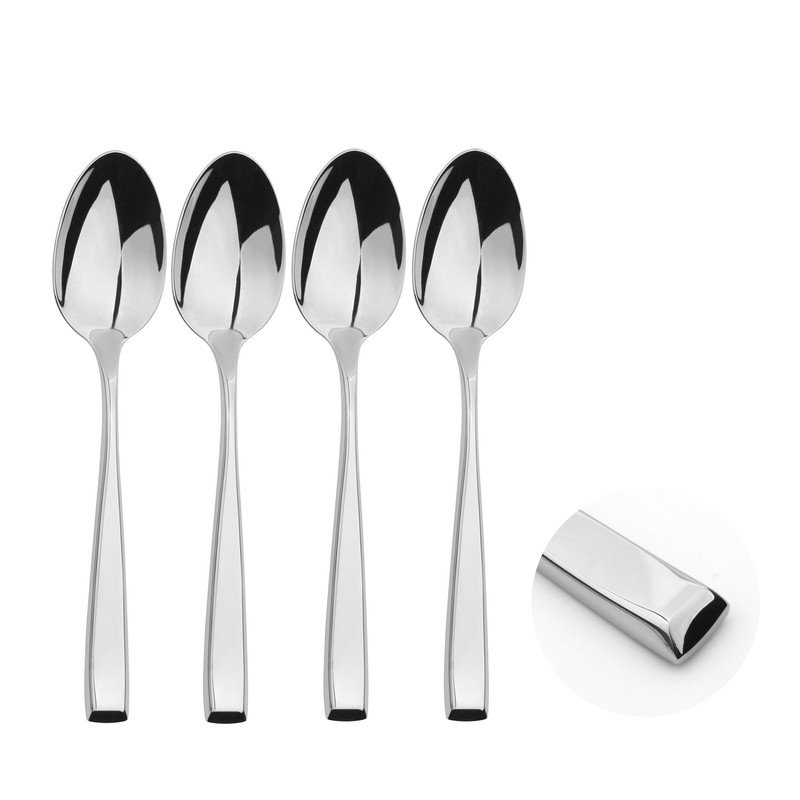 Cutlery Sets Stainless Steel 18/8 Teaspoon 4pc Set Catering Taper