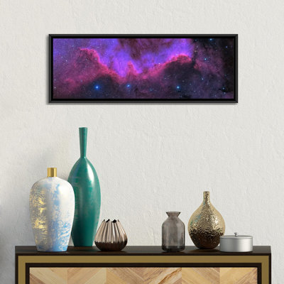 «Cygnus Wall (NGC 7000) The North American Nebula» par Ken Crawford, reproduction d'art graphique sur toile tendue