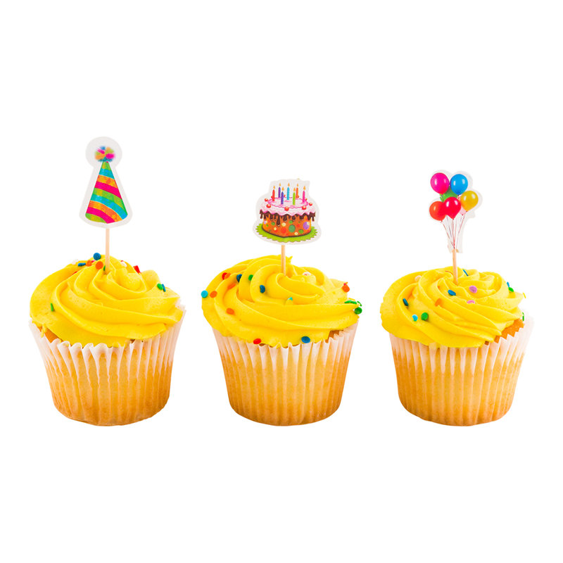 24 Piece Cake Topper