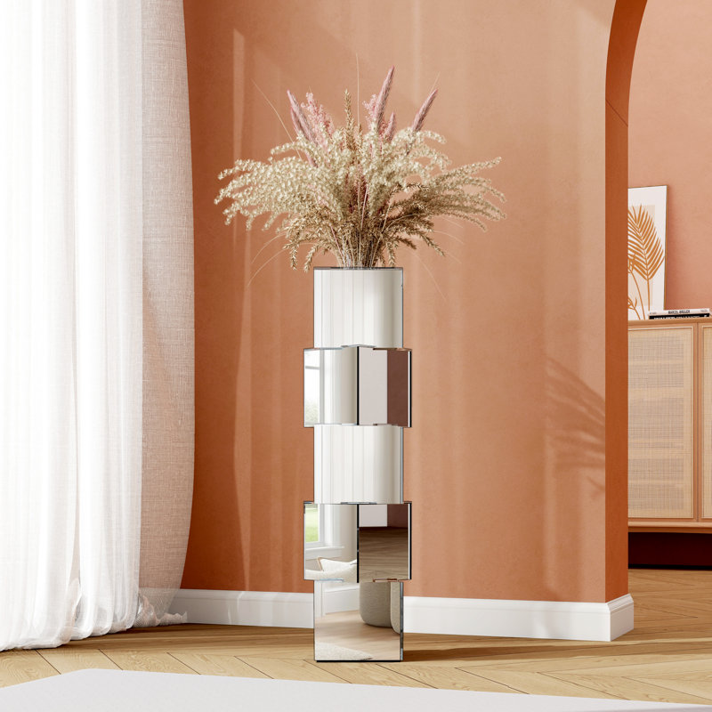 Davione 70.5cm Glass Flower Tall Vase Room Decor