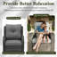 Wicker Outdoor Lounge Chair with Cushions-1182388307