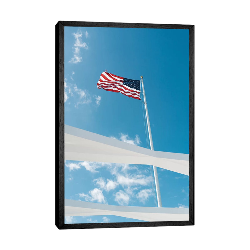 Pearl Harbor by Bethany Young - Print on Canvas, 66.04cm H x 45.72cm W x 3.81cm D, Black Framed