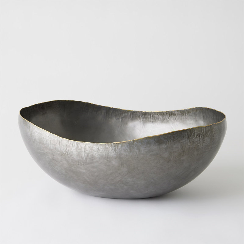 Laforge Oval Bowl, 8" H x 21" W x 15" D