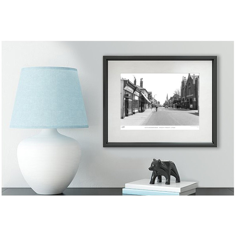 Sittingbourne, High Street C1960 by Francis Frith - Single Picture Frame Print, 45cm H x 60cm W x 2.3cm D