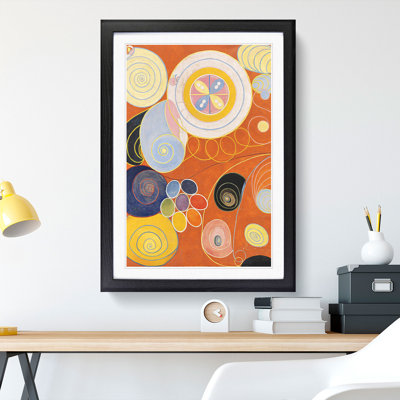 They Tens Mainstay Iv by Hilma Af Klint - Picture Frame Painting