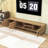 TV Stand with Hidden Storage and Cable Management