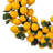 28" Lemon foam Wreath