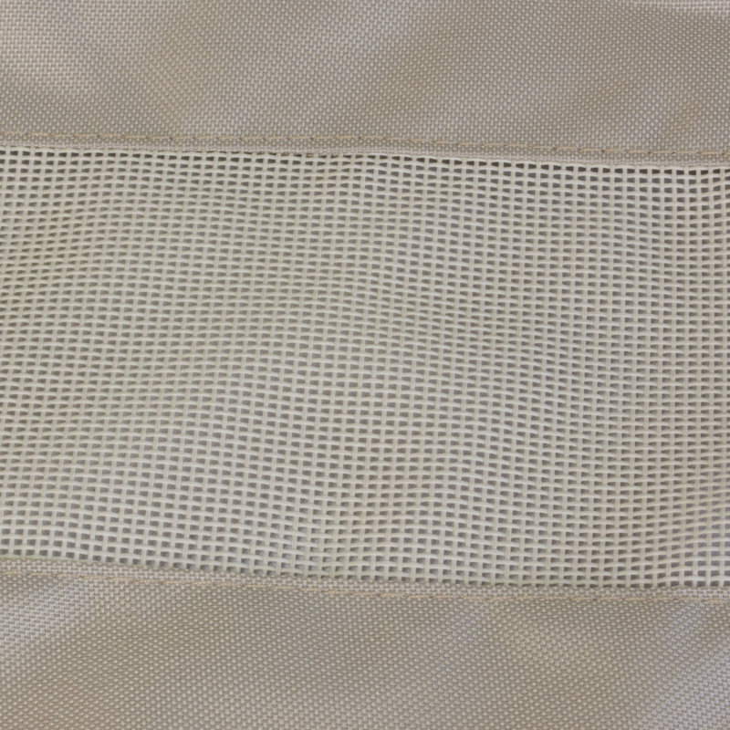 Brown and Beige Waterproof Square Patio Table Cover with Straps