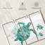 Ensemble de 3 reproductions sur toile 3 pièces par Mulberry Designs-180762606