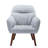 30.31" Wide Stitch-Tufted Linen Blend Upholstered Armchair-466070634
