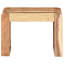 Carli Solid Wood Sled End Table