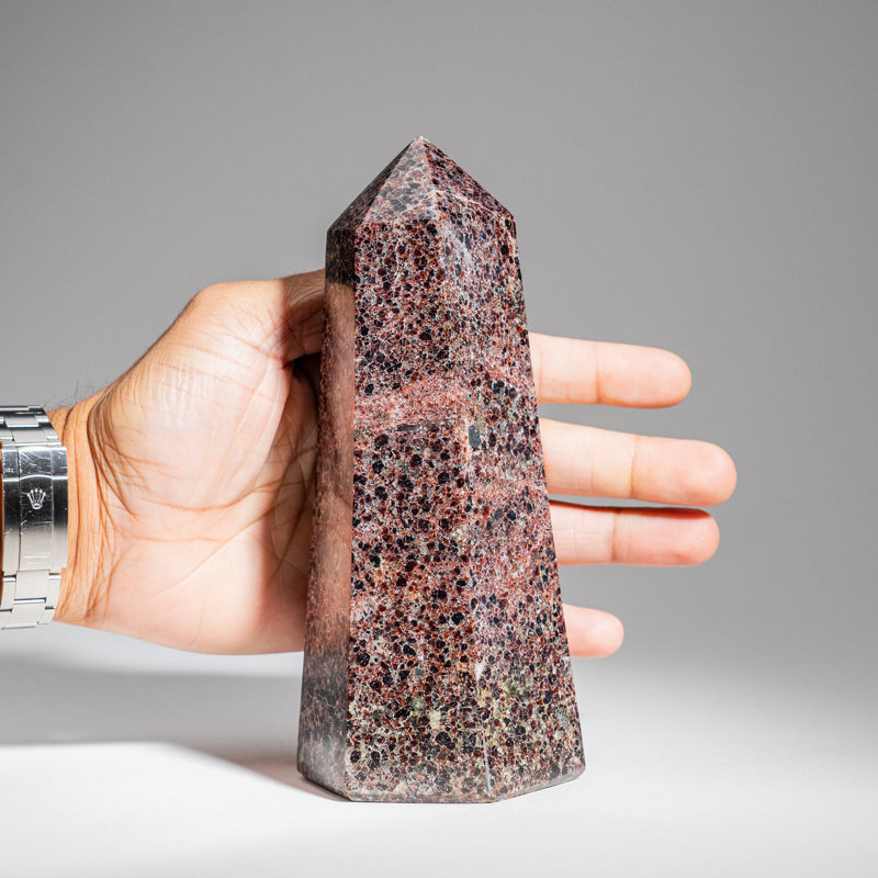 Genuine Polished Garnet Point (3.5 lbs)
