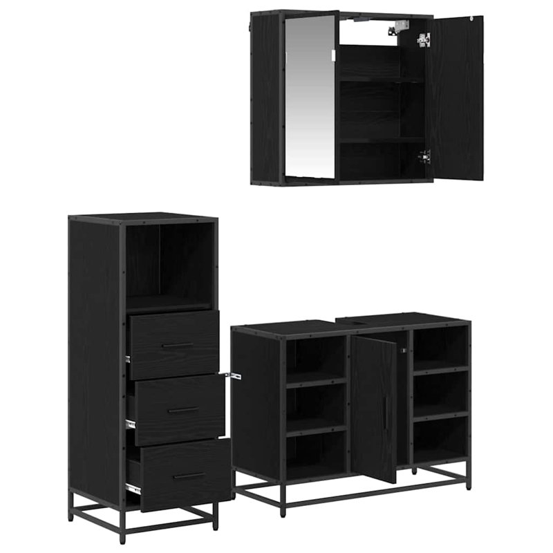 Vanity & Mirror Set