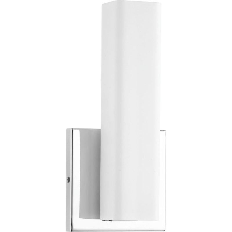 Fitzgerald LED Flush Mounted Sconce, Polished Chrome
