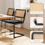 Chaise d'appoint rembourrée en velours Amyris-587093980-587093981