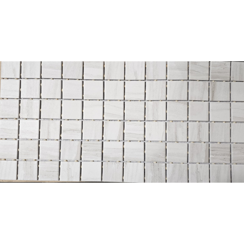 Carrelage mosaïque carré Calacatta