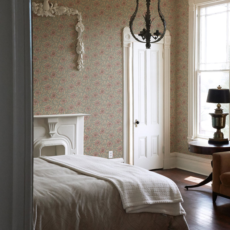Rouleau de papier peint L 33 pi x l 20,5 po Windsor Imogen, Brun clair