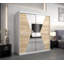 Bromberg 2 Door Manufactured Wood Wardrobe-68068451-68068450