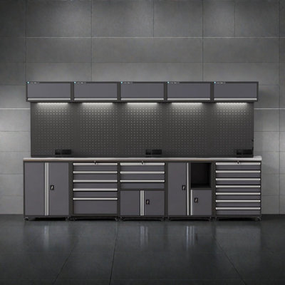 Armoire à outils en métal robuste pour l'industrie automobile