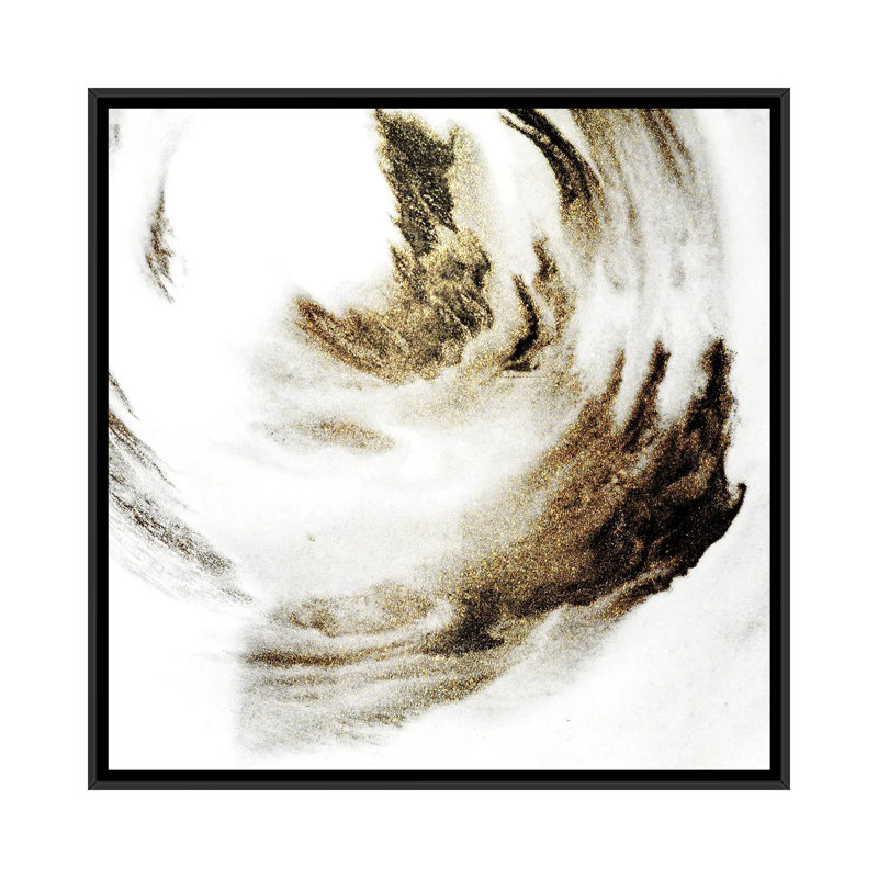 Smeared Circle II by Kimberly Allen - Print on Canvas