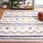 Eymy Shag Abstract Indoor/Outdoor Rug-1521547625