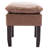 Baier Faux Leather Ottoman-1640273795