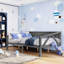 Full Size Grey Daybed With Clean Aesthetic For Different Rooms, Can Serve As Bed Or Seat, Solid Support And Storage Beneath Featuring Simple Design, Suitable Living Spaces, Feature