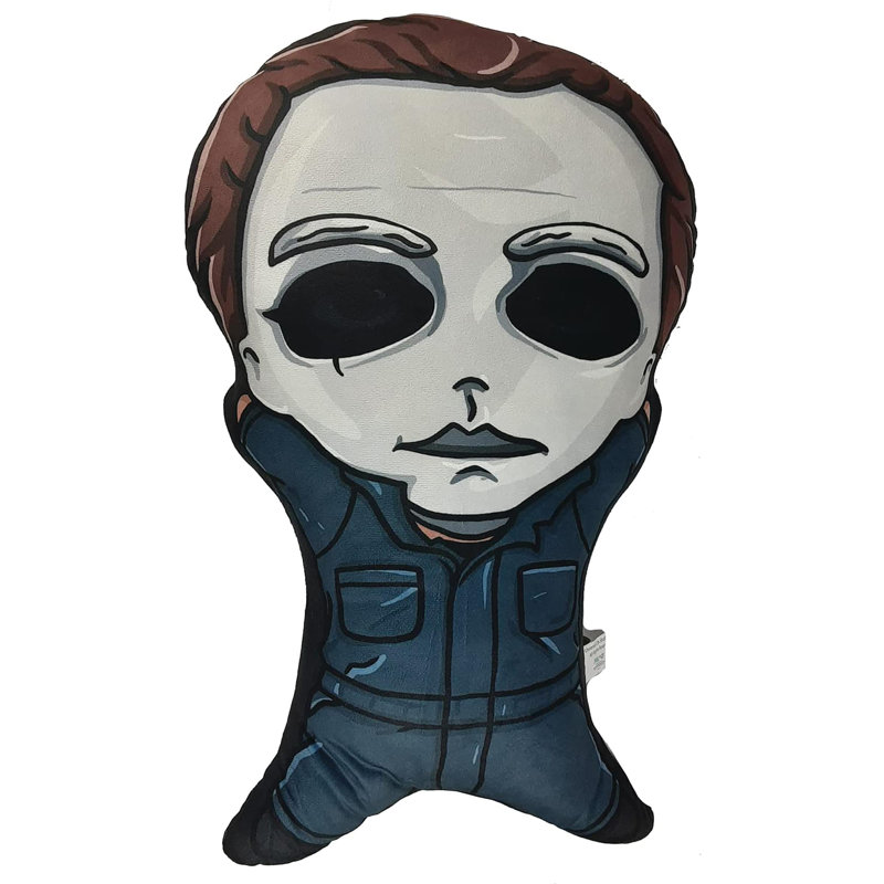 Halloween Michael Myers Character Plush Throw Pillow